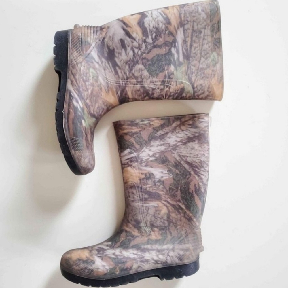 Kids Camoflauge Rubber Boots Size 5